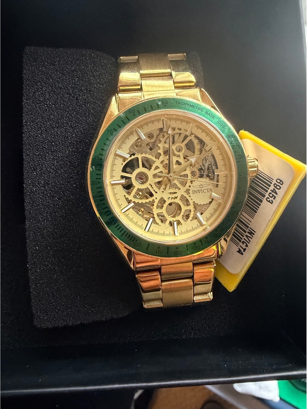 $349 INVICTA Automatic Objet D art excelsior skeleton dial watch 43mm